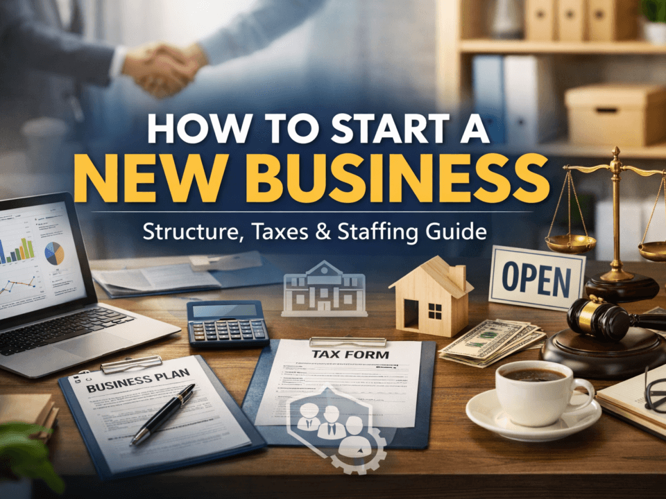 How to start a new business feature image for blog