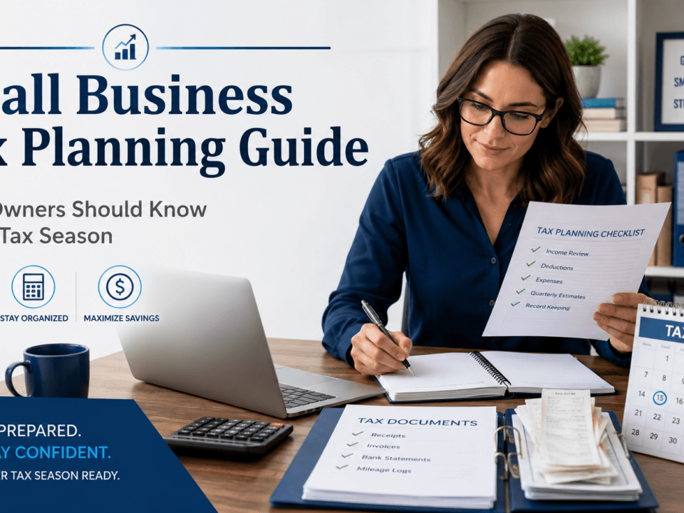 Small Business Tax Planning Guide blog featured image FSMC Bookkeeping Services