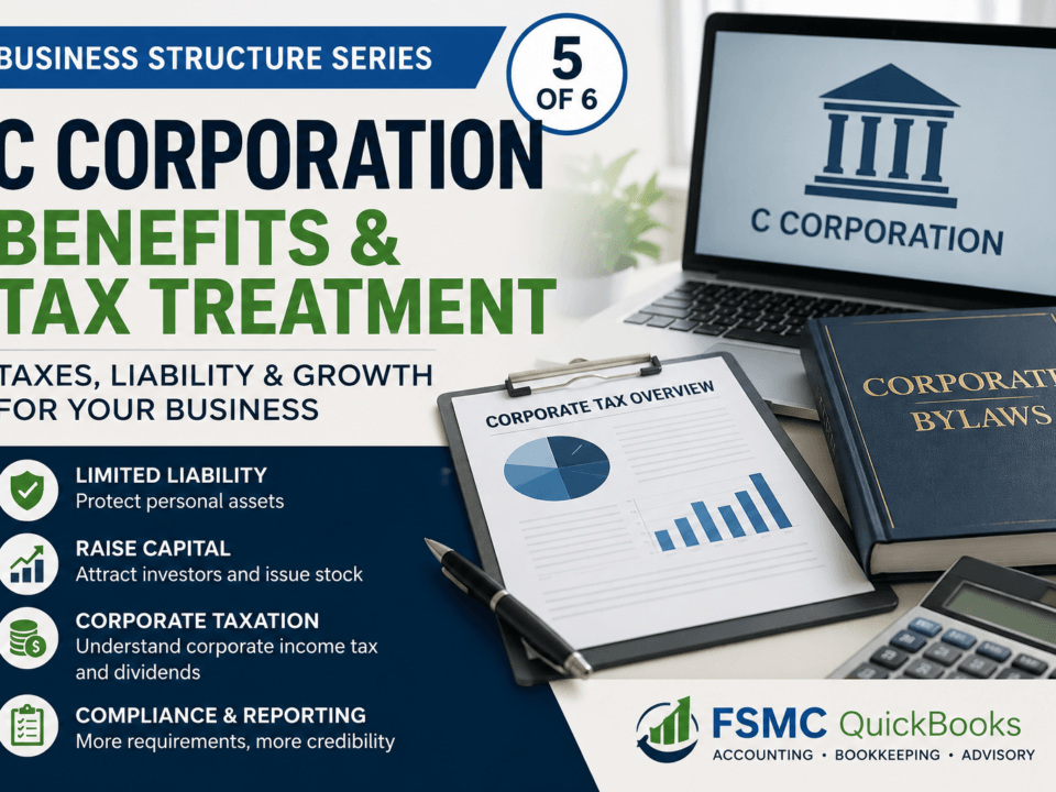 C Corporation Benefits & Tax Treatment: Taxes & Growth