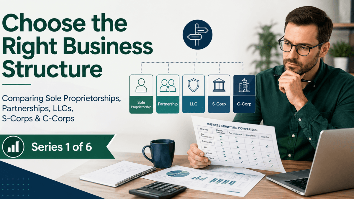 How to Choose the Right Business Structure: LLC, S-Corp & More