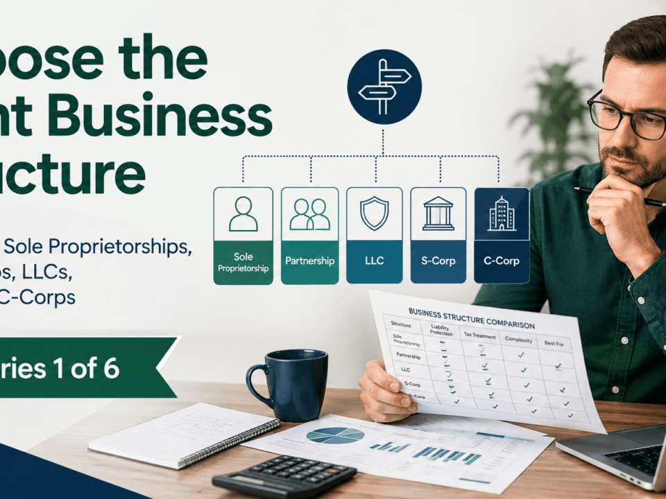 How to Choose the Right Business Structure: LLC, S-Corp & More