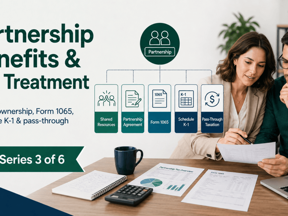 Partnership Benefits & Tax Treatment: Form 1065 & K-1